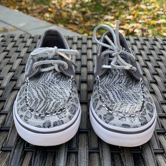 SPERRY TOP-SIDER Bahama Boat Shoe - Grey Multi Animal - Picture 3 of 15